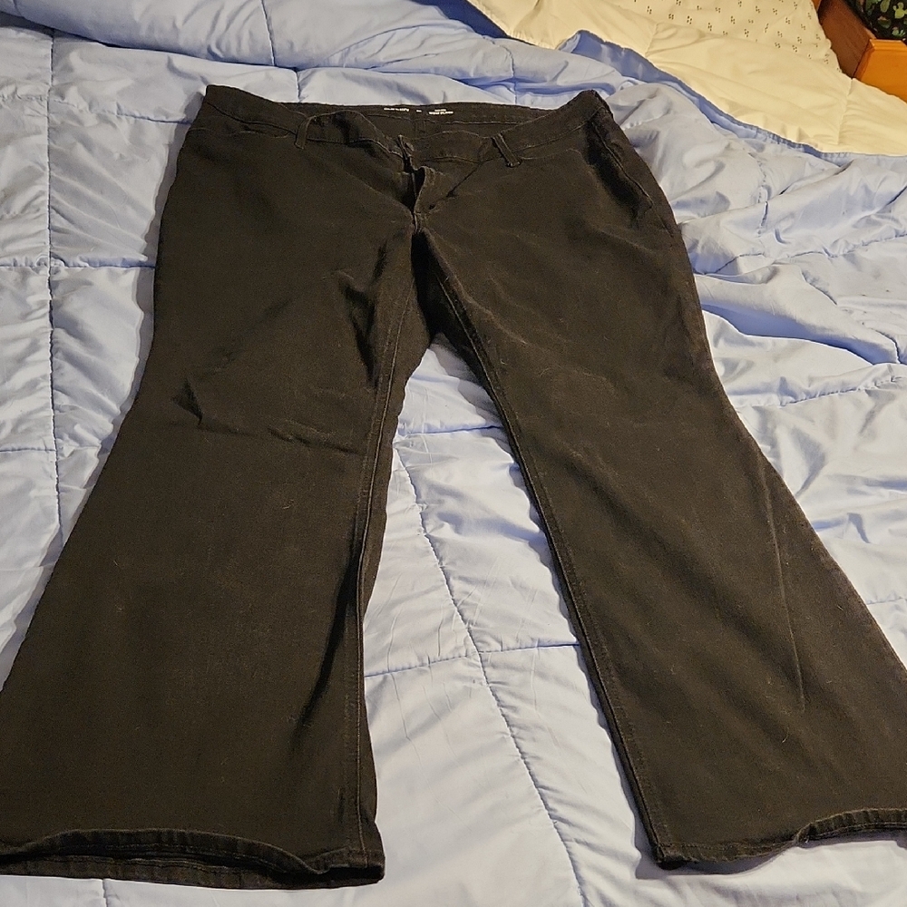 Old Navy Women's Dark Flare Jeans